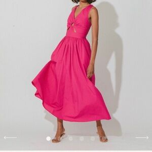 Cleobella charaya hot pink dress! Size small worn once
